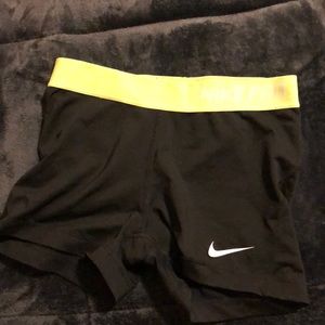Nike pro compression shorts